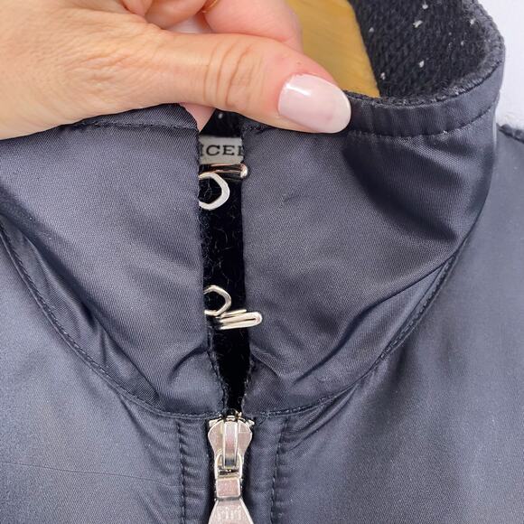 Iceberg Men's Wool Full Zip Jacket Black - Picture 6 of 8